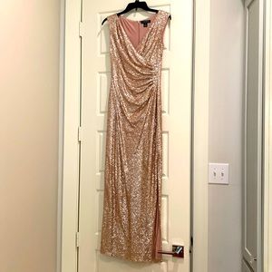 Ralph Lauren Sequin Evening Gown